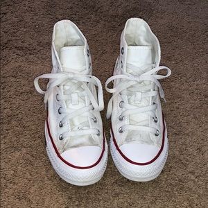 White Converse Hightops!